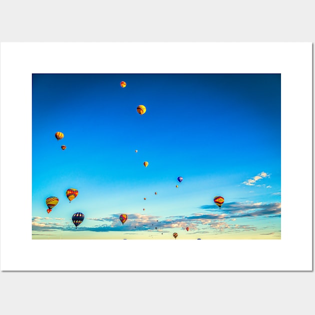 Albuquerque Hot Air Balloon Fiesta Wall Art by Gestalt Imagery